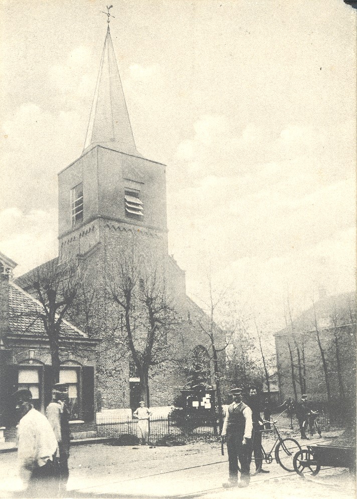Oude of St. Alexander Kerk Bennekom. Bron: Collectie Gemeentearchief Ede, nr  GA12118