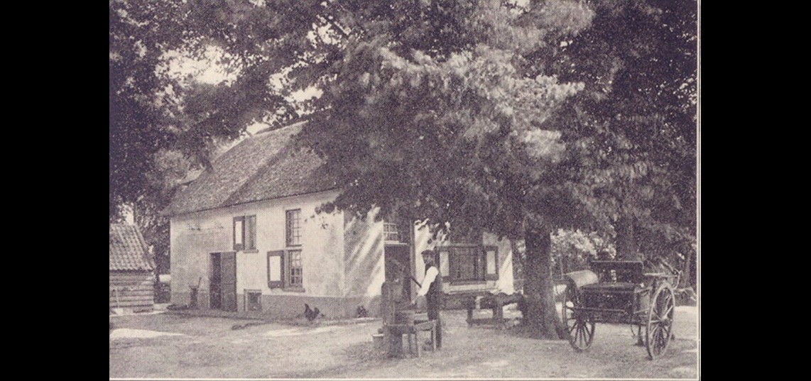 Pleisterplaats De Lindeboom aan de Hessenweg in Lunteren. Bron: Collectie Gemeentearchief Ede, nr GA16803