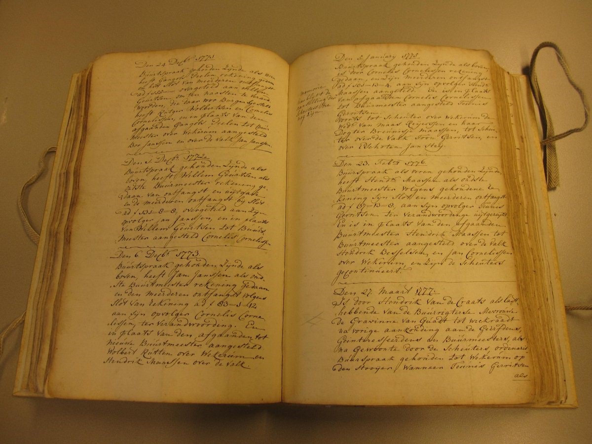 Buurtboek van de buurschappen Wekerom Eschoten de Hoge en de Lage Valk 1758-1854