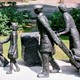 Het monument aan de Mooksebaan is een herinnering aan de evacuatie van Groesbeek in 1944 - 1945. Het monument is gemaakt door Greet Norp-Nieuwhof. Foto Jan Norp.