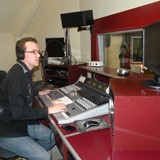 De studio van Radio Nijkerk