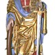 Beeld uit de 16e eeuw van Sint Catharina (foto Gerrit van de Veen, Nijkerk). Catharina van Alexandrië (Egypte) weigerde vanwege haar geloof in Christus, te trouwen met een heidense koning. Ze stierf in het jaar 307 de marteldood en werd later heilig verklaard. Het beeld zou oorspronkelijk hebben gestaan in de Grote Kerk, tot aan de Reformatie. Het beeld heeft de beeldenstorm overleefd en heeft nu een plek in de katholieke kerk aan de Holkerstraat.