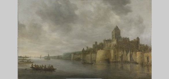 Van Goyen, schilderij Valkhofburcht
