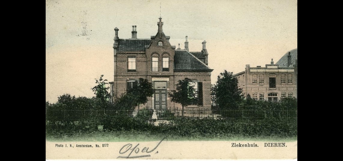 Ziekenhuis te Dieren 1904 Gelders Archief