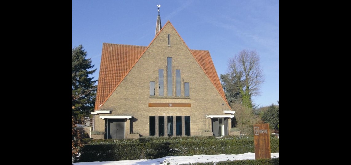 De voormalige Gereformeerde Kerk te Rheden, het afgestoten kerkgebouw is anno 2010 in gebruik als kantooraccomodatie.