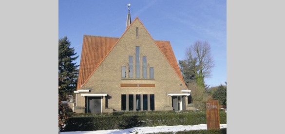 De voormalige Gereformeerde Kerk te Rheden, het afgestoten kerkgebouw is anno 2010 in gebruik als kantooraccomodatie.