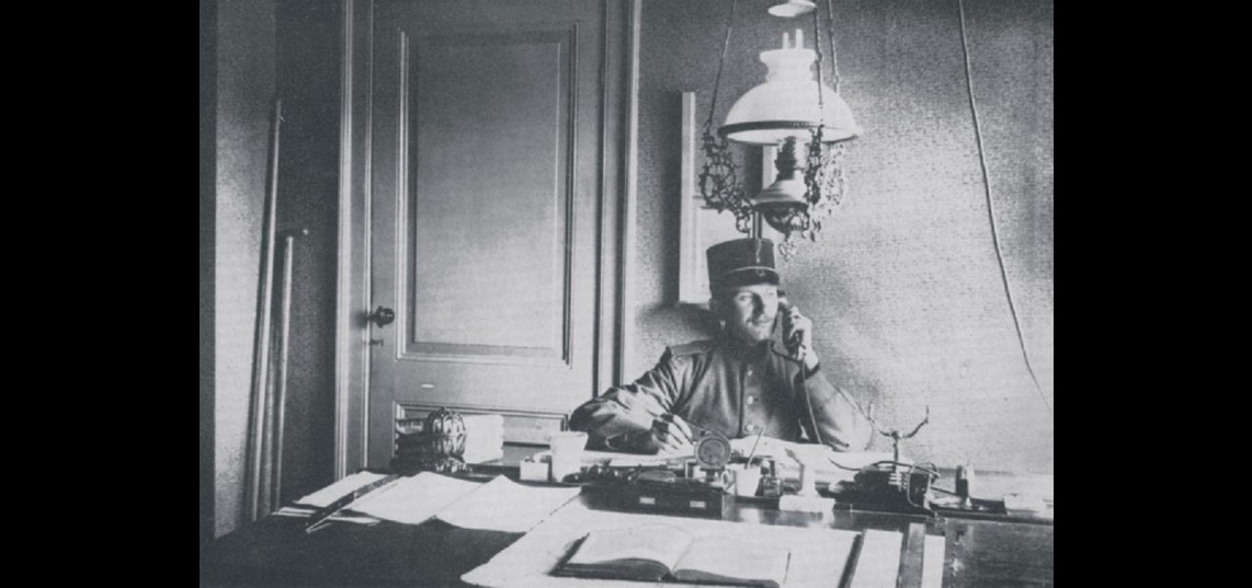 Willem Honig tijdens de mobilisatietijd 1914-1918
