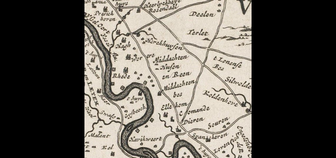 3 kaart Ducatus Geldria et Zutphania Comitatus