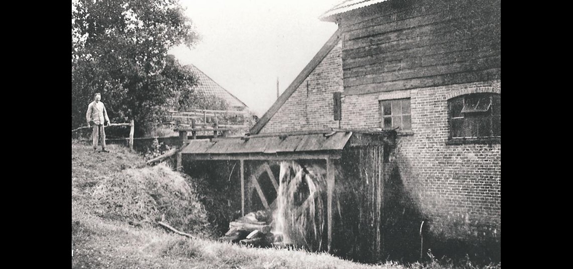 Papiermolen Goedgedacht later Wasserij de Waterval in Laag-Soeren. Foto collectie W. de Wit