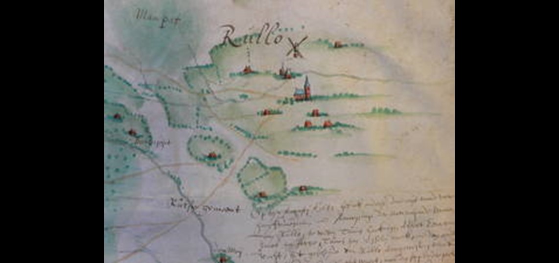 Kaart Van Geelkercken 1641