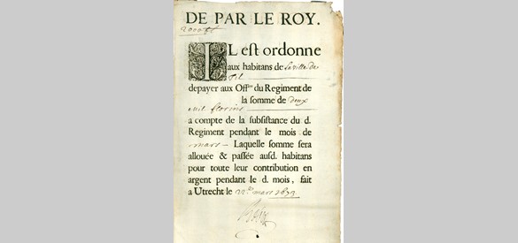 1672 dwangleveranties aan Fransen