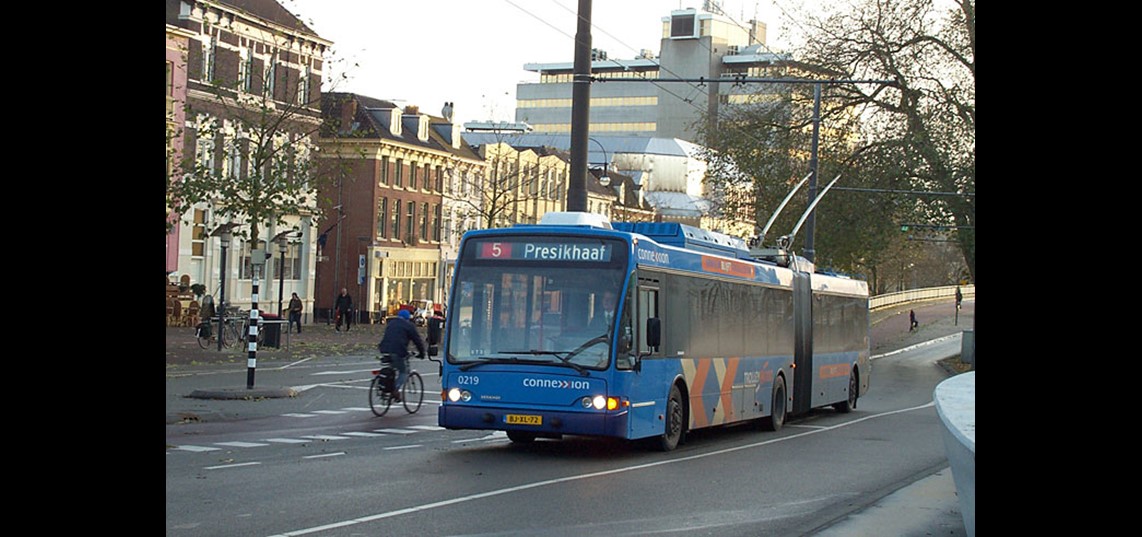 Trolleybus Arnhem. Foto: Connexxion