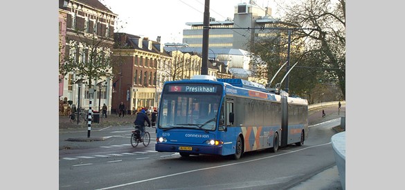 Trolleybus Arnhem. Foto: Connexxion