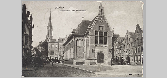 De Korenbeurs in Arnhem in 1911