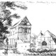 Barlham op een tekening uit 1743