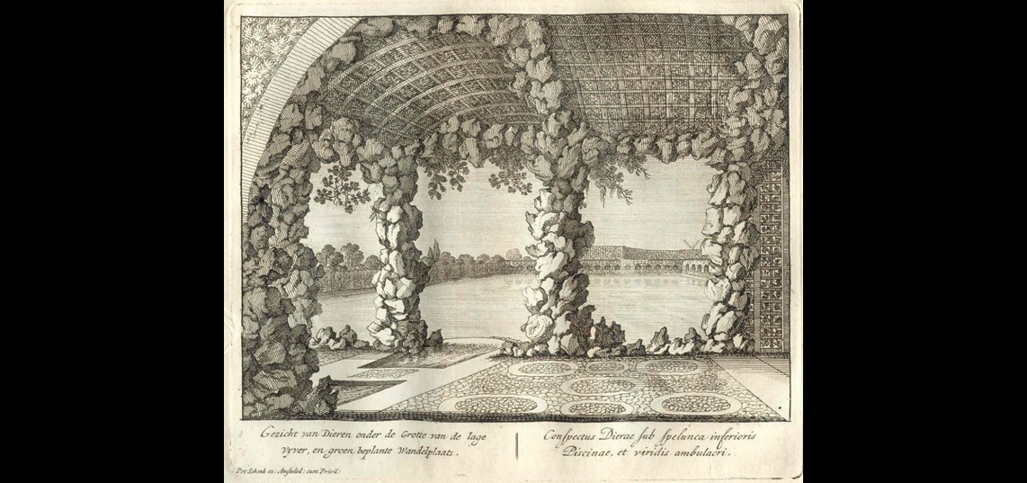 De omvorming van de woeste natuur van de Veluwe in Dieren, eind 17e eeuw. Bron: Huisarchief Twickel