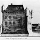 Een tekening van Frissestein in 1680 (Bron: Historische Vereniging Den Ouden Dijk)