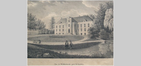 Het oude slot de Wildenborch (Bron: de Wildenborch, Gelders Erfgoed bezit geen rechten van deze afbeelding)