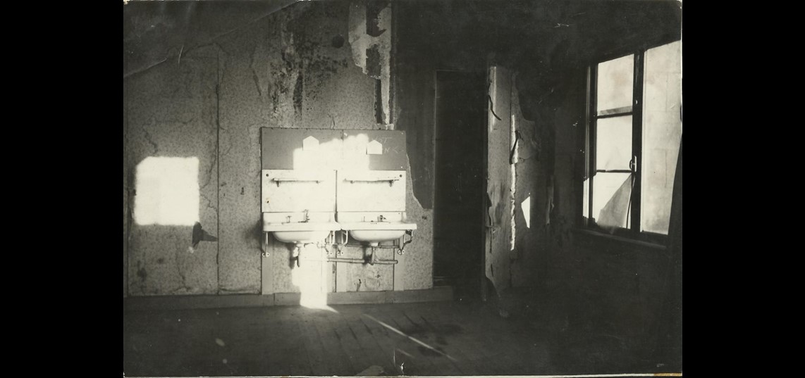 Schade in Hotel Erica na de bevrijding (Bron: Nationaal Bevrijdingsmuseum 1944-1945)