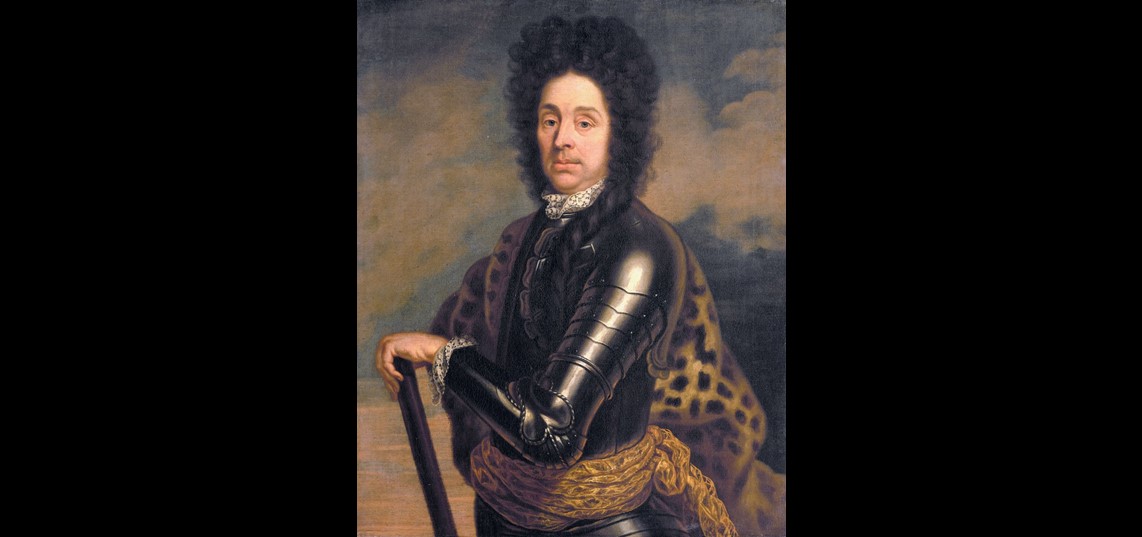 Naar Theodorus Netscher, Portret van Menno baron van Coehoorn (1641-1704), eerste helft jaren 1700 (1700-1705) (Bron: Rijksmuseum)