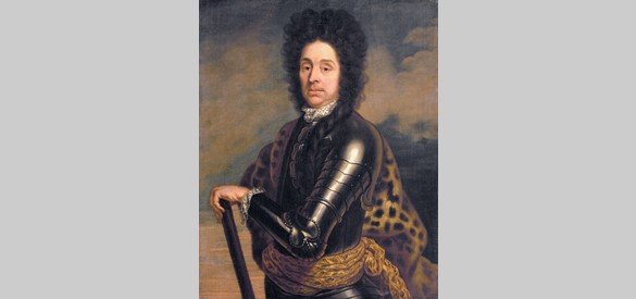 Naar Theodorus Netscher, Portret van Menno baron van Coehoorn (1641-1704), eerste helft jaren 1700 (1700-1705) (Bron: Rijksmuseum)