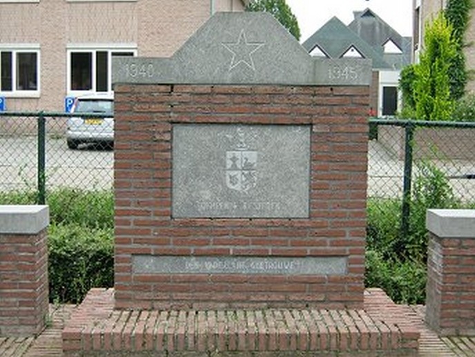 Monument in Opheusden voor de plaatselijke inwoners (Bron: Gemeente Neder-Betuwe)