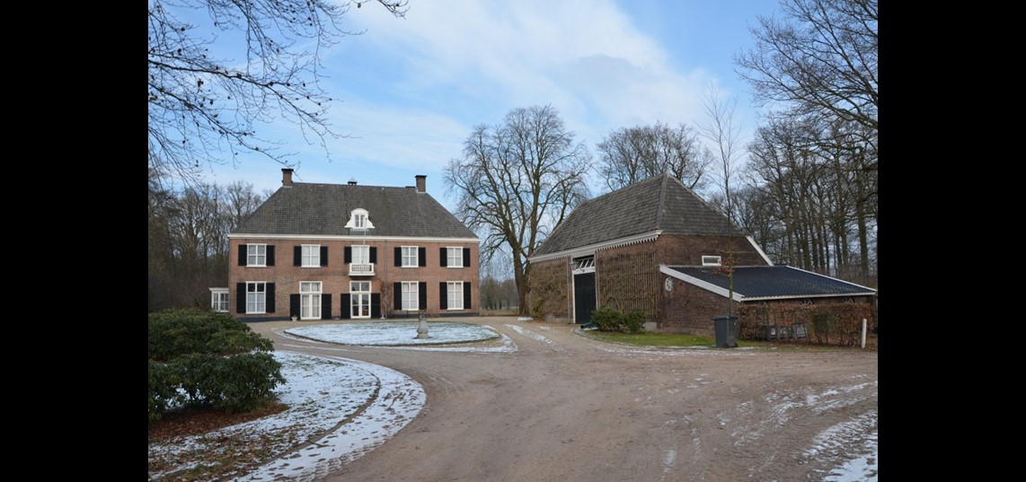De Bockhorst het huis met koetshuis. Foto Marianne Poorthuis
