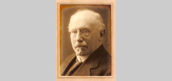 ir PJ van Voorst Vader eigenaar van landgoed De Bockhorst in 1906. Collectie Belangenvereniging Spankeren