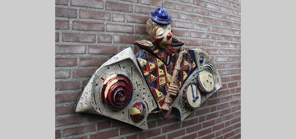 Clown van Marion Askjaer-Veld. Fotografie Hans Barten